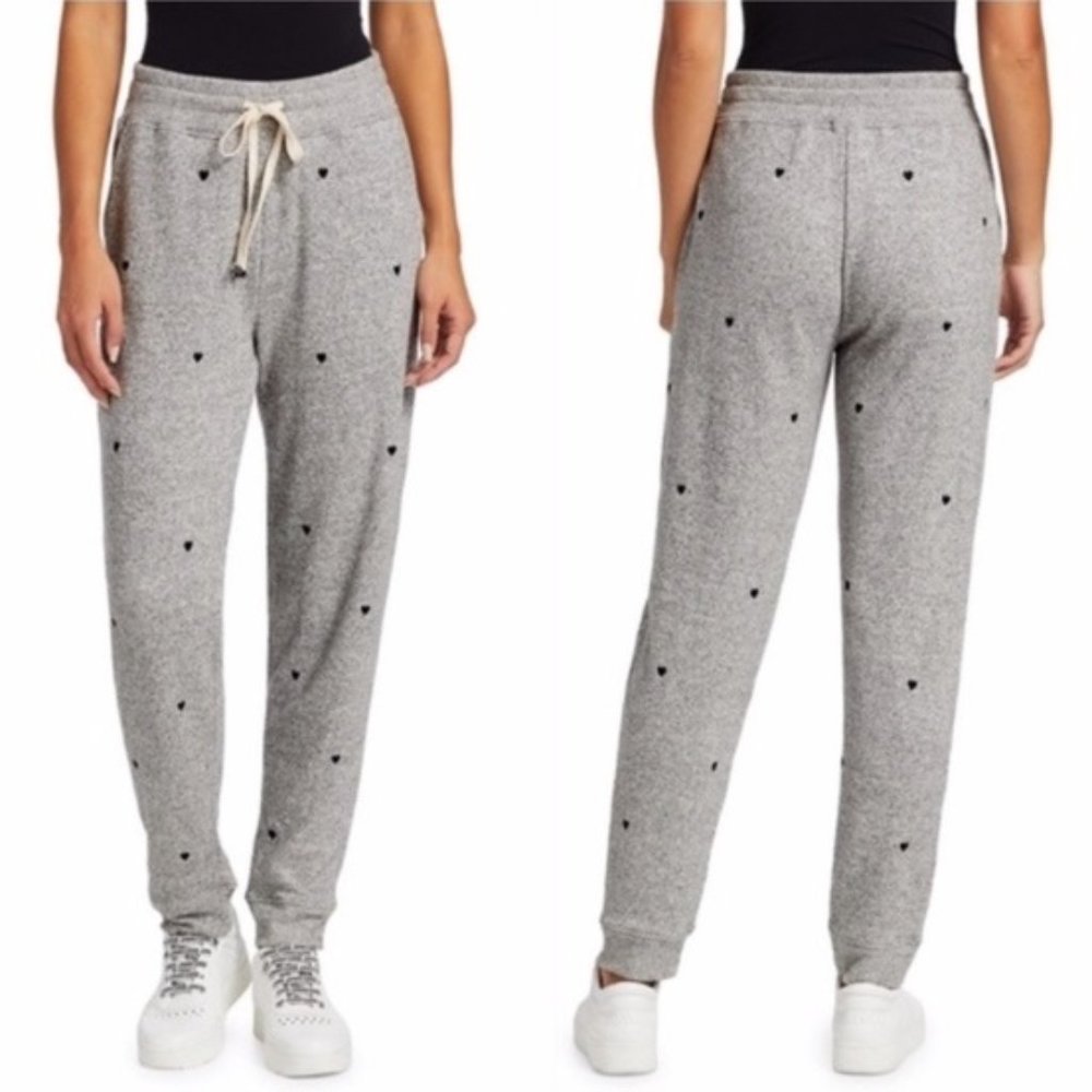 Rails Oakland Melange Embroidered Hearts Lounge Jogger Pants XL